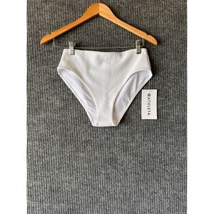 Athleta High Rise Swim Bottom Athleisure Beach Vacation Surf Quick Dry Bikini S